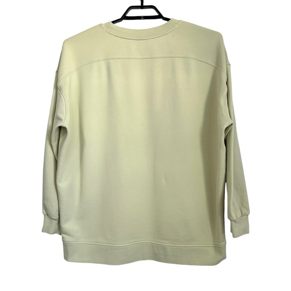 Lululemon Womens Perfectly Oversized Crew L Sweatshirt Size 12 Green Athleisure - Picture 2 of 6